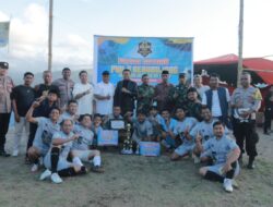 Anggota DPRK Aceh Tengah, Yuska Mashudi, A.Md.S.Ars., Tutup Turnamen Futsal Outdoor Piala Beru Bujang di Jongok Meluem