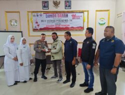 Polres Aceh Tengah Gelar Donor Darah, Wujud Kepedulian Sambut Hari Jadi Humas Polri ke-74