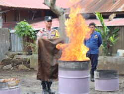 Latpuan, Bhabinkamtibmas Polres Aceh Tengah Dilatih Jadi Penolong Masyarakat