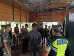 Polsek Lut Tawar Kawal Ketat Jalannya Pemilihan Reje di Kampung Teluk One-One