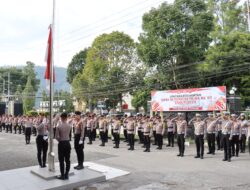 Polres Aceh Tengah Gelar Upacara Peringatan Hari Sumpah Pemuda ke-97