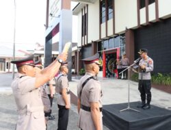 Kapolres Aceh Tengah Pimpin Sertijab Kabag Ren, Kasat Samapta dan Kapolsek