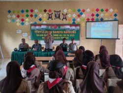 Polsek Linge Hadiri dan Mengisi Kegiatan Penyuluhan Bahaya Narkoba, Hukum, dan Kamtibmas dalam Rangka TMMD ke-126 Kodim 0106/Aceh Tengah