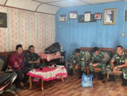 *Anggota satgas TMMD ke 26 Kec. Linge melaksanakan anjangsana dengan masyarakat dalam rangkaian kegiatan TMMD ke 126 di Desa Kute Keramil Kec Linge Kab Aceh Tengah*.