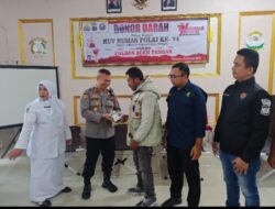 Alfatah Ucapkan Terima Kasih, Polres Aceh Tengah Bantu Darah untuk Ayah yang Sakit