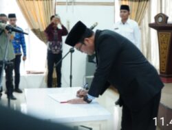 Bupati Haili Yoga Lantik 219 Pejabat Administrator dan Pengawas di Lingkungan Pemerintah Kabupaten Aceh Tengah