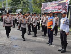 Polres Aceh Tengah Gelar Apel Kesiapsiagaan Tanggap Bencana Tahun 2025 Secara Serentak