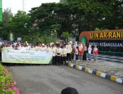 Jalan Sehat Milad ke-62 UIN Ar-Raniry Diikuti 3.400 Peserta, Penuh Semangat Kebersamaan