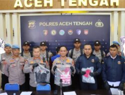 Polres Aceh Tengah Gelar Konferensi Pers Ungkap Kasus Kekerasan Seksual, Empat Anak Jadi Korban