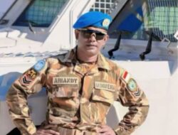 Patroli Di Sepanjang Blue line,Prajurit Kompi Alpha Main Body Yonif 114/SM Brigif 25/Siwah Temukan UXO.