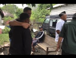 Yuska Mashudi Serahkan Sembako kepada Korban Banjir Bandang dan Longsor di Toweren