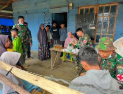 Tim Kesehatan Kodam Iskandar Muda Gelar Pelayanan Kesehatan Untuk Umum Dalam Penanganan Bencana