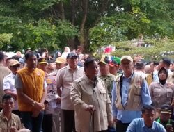 Presiden Prabowo Tinjau Korban Bencana Bener Meriah, Janji Perbaiki Infrastruktur yang Rusak