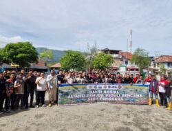 Aliansi Pemuda Peduli Bencana Aceh Tenggara Gelar Bakti Sosial di Kecamatan Ketambe