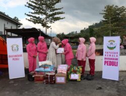 Polres Aceh Tengah Salurkan Bantuan kepada 40 Warga Kampung Mongal dan Personel Terdampak Kebakaran