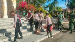 Sinergitas TNI–Polri di Aceh Tengah Gotong Royong Bersama Bersihkan Fasilitas Umum dan Tempat Ibadah