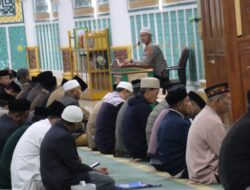Safari Subuh di Masjid Ruhama, Kapolsek Bebesen Ajak Orang Tua Lebih Peduli terhadap Anak