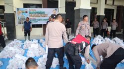 Sambut Ramadhan, Kapolres Aceh Tengah dan Bhayangkari salurkan Daging Meugang untuk Personel, Warakauri, dan Insan Pers