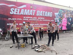 Polres Aceh Tengah Rilis 8 Kasus Narkotika dan Capaian Ops Keselamatan Seulawah 2026