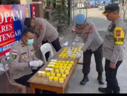 Polres Aceh Tengah Gelar Tes Urine Mendadak, Pastikan Personel Bebas Narkoba