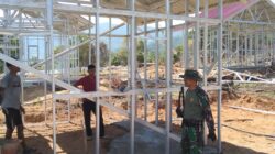 Pembangunan 529 Unit Huntara di Wilayah Kecamatan Linge Terus Berjalan