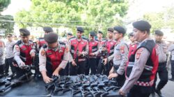 Kapolres Aceh Tengah Cek Inventaris Senpi Organik, Pastikan Tidak Ada Penyalahgunaan