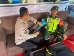 Sidokkes Polres Aceh Tengah Cek Kesehatan Personel Pos PAM dan Pos Yan Ops Ketupat Seulawah 2026