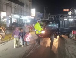Polres Aceh Tengah Tingkatkan Pengamanan Lalu Lintas di Pusat Keramaian Jelang Lebaran