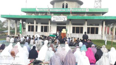 Polres Aceh Tengah Amankan Shalat Idul Fitri Muhammadiyah di Empat Lokasi, Berlangsung Aman dan Kondusif