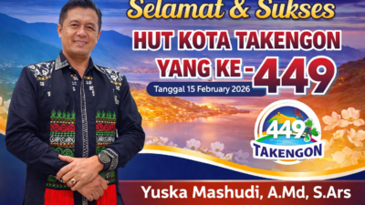 Yuska Mashudi Ucapkan Selamat HUT ke-449 Kota Takengon, Dorong Pembangunan dan Kesejahteraan Masyarakat