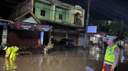 Polres Aceh Tengah Intensifkan Patroli dan Pengaturan di Wilayah Terdampak Banjir, Warga Diimbau Waspada