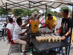 Polres Aceh Tengah Kembali Gelar “Jum’at Berbagi”, Bagikan Makanan dan Bubur Kacang Hijau untuk Warga