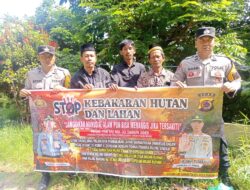 Cegah Karhutla, Polres Aceh Tengah Gencarkan Patroli dan Edukasi Warga