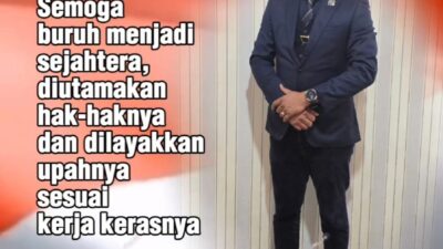 Yuska Mashudi Serukan Kesejahteraan Buruh pada Peringatan 2026