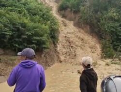 Respon Cepat Kapolsek Bintang Tinjau Jalur Tertutup Longsor, Koordinasi Cepat dengan BPBD untuk Pemulihan Akses