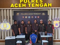 Satreskrim Polres Aceh Tengah Berhasil Ungkap Kasus Pencurian di Kampus IAIN, Pelaku Dibekuk Bersama Barang Bukti