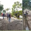 Warga Bener Mulie Gotong Royong Bangun Jalan Penghubung Antar Desa