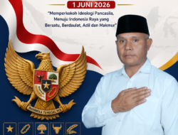 Wahyuddin Sampaikan Ucapan Selamat Hari Lahir Pancasila 1 Juni 2026, Tegaskan Pentingnya Persatuan Bangsa