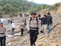 Patroli Gabungan TNI-Polri dan Satpol PP Sisir Dugaan PETI, Tegaskan Komitmen Berantas Penambangan Ilegal