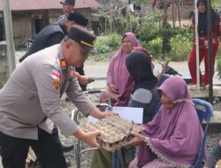 Jumat Berkah, Polres Aceh Tengah Hadirkan Senyum dan Kebahagiaan untuk Warga Gemboyah