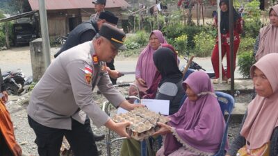 Jumat Berkah, Polres Aceh Tengah Hadirkan Senyum dan Kebahagiaan untuk Warga Gemboyah