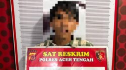 Satreskrim Polres Aceh Tengah Tangkap Pelaku Pencurian, Barang Bukti Berhasil Diamankan
