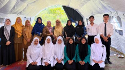 Penyerahan Mahasiswa PPKPM IAIN Takengon Kelompok 2 ke Satuan Pendidikan di Desa Pantan Nangka