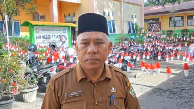 SMPN 1 Takengon Tunjukkan Semangat Nasionalisme, Siswa-Siswi Sulap Barang Bekas Jadi Dekorasi Merah Putih Sambut HUT ke-81 RI