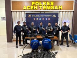 Satreskrim Polres Aceh Tengah Berhasil Ungkap Pencurian Kabel PLN, Dua Pelaku Diamankan