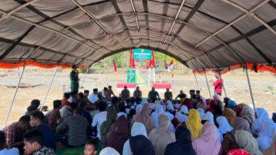 PERESMIAN DAN PEUSEJUK JEMBATAN PERINTIS GARUDA ( JEMBATAN GANTUNG) DESA REJE PAYUNG KEMUKIM WIH DUSUN