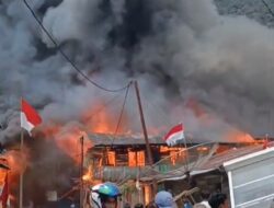 *Kebakaran Kompleks Pasar Jagong, 96 Bangunan, 2 Jiwa luka bakar dan 243 Jiwa Terdampak*