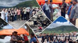 Pemerintah Desa Pantan Nangka dan Mahasiswa PPKPM IAIN Takengon Salurkan Bantuan untuk Korban Kebakaran di Jagong Jeget