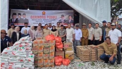 Tak Tinggal Diam, Gerindra Aceh Tengah Bergerak Berikan Bantuan Korban Kebakaran Jagong Jeget