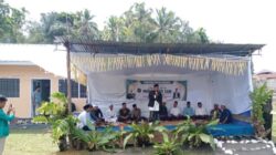 TGK.Riskana isi Ceramah, Dengan tema ” Meneladani Akhlak serta Meningkatkan Kecintaan Kita Kepada Rasulullah Muhammad Saw